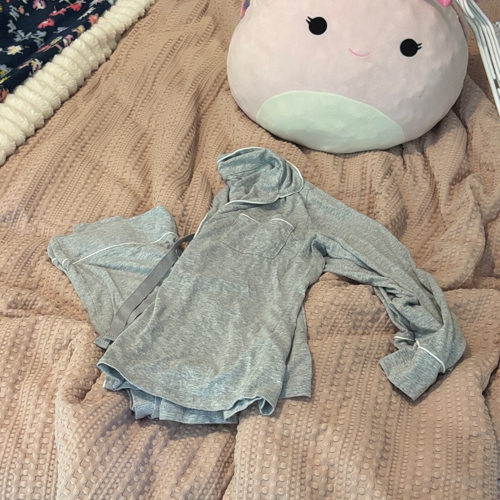 Cozy Gray Pajama Set